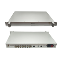 Receptor de Sinal de Satélite Digital com Sintonizador de 5 Canais RF IP DVB-S2 DVB-T T2 DVB-C ISDBT Modulador de Alta Definição em Metal (Molde Exclusivo)