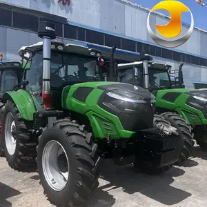 Penggunaan pertanian Tiongkok mesin pertanian yto 150hp 4x4 peralatan pertanian roda traktor agricola untuk pertanian