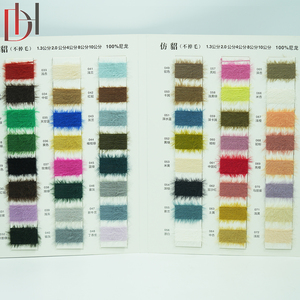 2cm giả chồn ưa thích sợi nhuộm Polyester/nylon xoắn đôi cho móc và đan có độ bền cao - Product Image 6