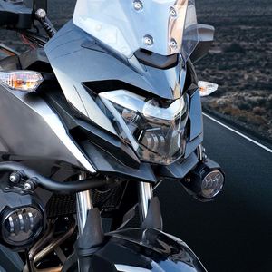 Phares avant LED YONGJIN avec faisceau haut/bas et anneau halo DRL, clignotant jaune pour <span class=keywords><strong>Kawasaki</strong></span> Z650 Versys X300 - Product Image 4