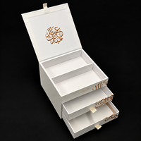Boîtes d'emballage alimentaire pour cadeaux du festival de l'Aïd avec logo, petites, moyennes et grandes, boîtes rigides