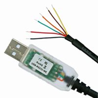 Kabel USB ke RS232 Serial Wire END (5V) dengan Chipset FTDI 1.8m USB-RS232-WE-1800-BT_5.0