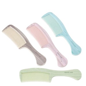 Peine de resina con diseño de grano de madera Xiudou, de dientes finos y engrosados, portátil para el hogar, hostales y hoteles, 20 cm o más - Product Image 3