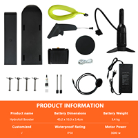 NOUVEAU Propulseur de surf électrique 3000W à assistance motorisée pour hydrofoil en carbone, pour sports nautiques, avec batterie et booster électrique pour planche de surf Efoil