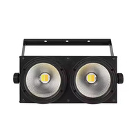 AOPU 200W Cob 200w Par Led Audience Blinder Lumière Blanc Chaud ou RVB 2 Yeux LED Blinder Led Lumière Audience Lumières pour Réunion