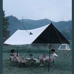 Carpa de Techo Plegable Portátil para 5-10 Personas, Resistente a la Lluvia, Impermeable, con Protección Solar para Playa, Plegable WD-S001, para Playa o Hielo - Product Image 5