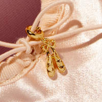 Collier en acier inoxydable plaqué or 18 carats avec zircon préservant la couleur, motif note de musique, accessoire DIY, pendentif tendance, cadeau pour la Saint-Valentin