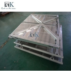 Barrière de sécurité pliable en aluminium anti-explosion pour événements, clôture d'isolation de scène, garde-corps de sécurité pour concerts - Product Image 2