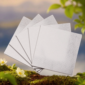 مناديل بشعار لاصق مخصصة للمطاعم لمتاجر الهامبرغر محلات الشاي والحليب والأنسجة المطبوعة - Product Image 2