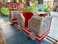 Mini Train électrique Attractions de fête foraine d'intérieur pour enfants Carnaval Ride Equipment Metal Mini Track for Shopping Adventure Parks
