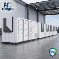 Conteneur de stockage d'énergie 20 pieds 3,44 MWh BESS haute capacité LFP pour utilisation à l'échelle des services publics, avec systèmes de réduction de crête de consommation, de décalage de charge, EMS et BMS