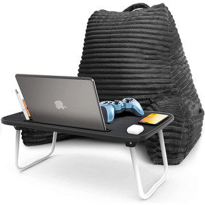 <span class=keywords><strong>Coussin</strong></span> de lecture et de soutien dorsal pour lit, canapé et dossier de fauteuil, grand format, avec accoudoirs, housse amovible, en mousse à mémoire de forme déchiquetée, thérapeutique - Product Image 6