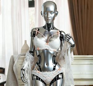 Consegna Gratuita, Robot con Intelligenza Artificiale Umanoide, Modello Femminile Bionda con Seno Grande - Product Image 4