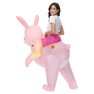 Costume de mascotte gonflable unisexe pour adultes, lapin de Pâques et insectes, pour festivals, carnavals et fêtes - Product Image 6