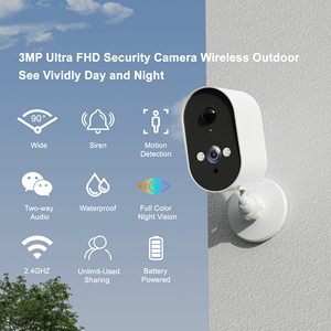 Oem 3MP V380 điện năng thấp không dây 2.4 Gam Wifi pin PTZ máy ảnh nhà thông minh trong nhà ngoài trời Wifi IP an ninh CCTV <span class=keywords><strong>Camera</strong></span> - Product Image 2