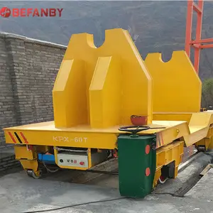 Çin verilen çift mekanizmalı sistem dökümhane bitki elektrikli düz taşıma raylı kepçe araba