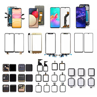 Coque arrière en verre en gros pour iPhone 11 12 Mini 13 Pro Max 14, couvercle de batterie arrière pour iPhone 5 6 6s 7 8 Plus X Xr Xs