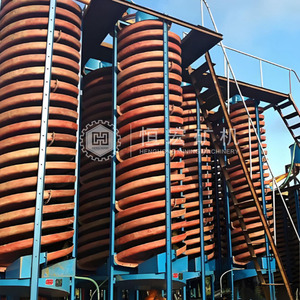 Equipamento de Alta Capacidade para Lavagem de Ouro: Separador Concentrador Espiral de Gravidade em Fibra de Vidro para Ouro Aluvial e de Areia - Product Image 6