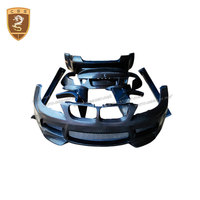 Kit de carrocería ancha de FRP: Parachoques delantero, tapa de maletero trasera, faldones laterales, aletas de guardabarros traseras y delanteras para BMW Serie 3 E90 - Piezas de tuning