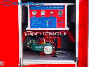 Camion de pompiers 1svzv, véhicule à benne 4x2, manuel, diesel, réservoir d'eau 3001-5000L, Euro 5, neuf - Product Image 5