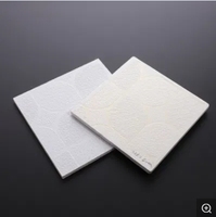 Panneau de décoration moderne en PVC Carrelage de plafond 60X60 Plaques de gypse naturelles Papier Plaques de gypse laminées Plaques de plâtre PVC Vente en gros