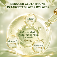 Complément Alimentaire en Capsules de Glutathion Réduit Antioxydant pour la Beauté, Formule Naturelle pour Adultes, Marque Privée, Logo Personnalisé