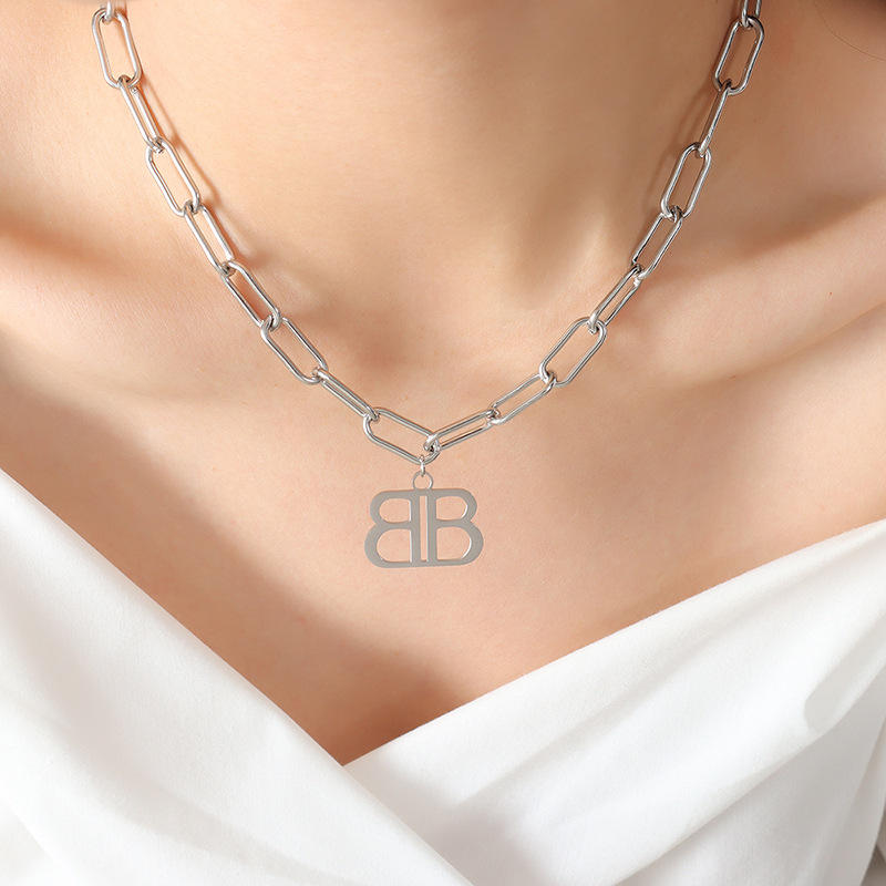 Collier acier-42 + 5cm