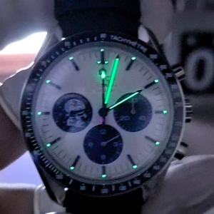 SMF Fabrikası'nın 50. Yıl Dönümü Snoopyes Speedmasteres Saati, 3861 Manuel Kurmalı Mekanizma Özellikli Erkek Otomatik Saat - Product Image 6