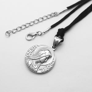 Hip Hop Vintage Religious Anti Non Tarnish Virgin Mary Pvd Stainless Steel Fashion Jewelry Pendants <b>Necklaces</b> Men Women Rapper - Product Image 6