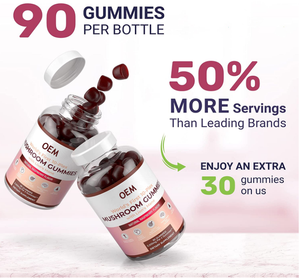 Julong OEM ODM Bonbons aux champignons Halal Sans sucre Marque privée <span class=keywords><strong>Super</strong></span> Lions Crinière de champignons Bonbons quotidiens Supplément - Product Image 2