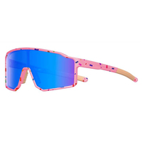 Lunettes de soleil de sport personnalisées pour enfants, verres polarisés miroir, lunettes de cyclisme pour enfants, lunettes de protection UV400, lunettes de sécurité pour garçons et filles