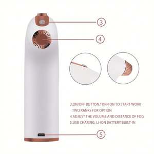 Mini pistolet d'injection de beauté faciale réglable USB charge atomiseur d'oxygène dispositif d'injection Solution hydratante 500mAh batterie 1 - Product Image 3