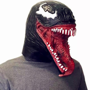 หน้ากากฮาโลวีนเรืองแสง แม่มด ซอมบี้ และเอเลี่ยน - หน้ากากลาเท็กซ์แบบเต็มหน้า ตลก น่ากลัว สำหรับงานปาร์ตี้ - Product Image 6