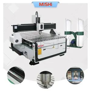 Mishi 1212 Desktop Cnc Router 1200X1200 Hout Acryl Cnc Freesmachine Voor Pcb Pvc Aluminium Hout