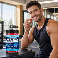 Gummies de créatine monohydrate personnalisées OEM/ODM sous marque privée – Qualité, documentation et conformité garanties – 5g de créatine
