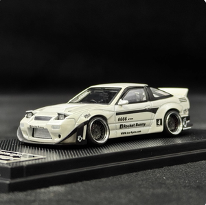 Modèle de voiture en alliage Micro MT Nissan 180SX <span class=keywords><strong>Rocket</strong></span> <span class=keywords><strong>Bunny</strong></span> 1:64 - Product Image 5