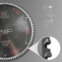 Lame de scie industrielle à découpe de panneaux, 12 pouces (300 mm), 96 dents, pointe en carbure de tungstène, homologuée ISO9001, vente en gros, directement de l'usine
