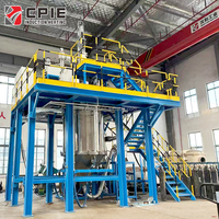 Línea de Atomización al Vacío, Horno de Fusión por Inducción al Vacío, Polvo de Aleación de Aluminio, Capacidad de 15 kg/h, Marca CPIE