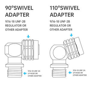 Junta Universal de Aluminio de Alta Presión y Calidad de 90 Grados para Equipo de Buceo, Negra, para Todas las Estaciones - Product Image 1
