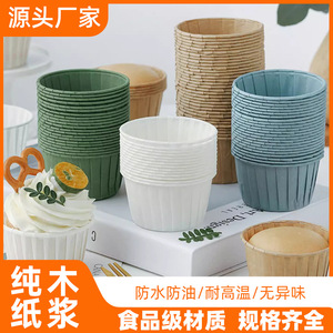 กระดาษรองคัพเค้กแบบใช้แล้วทิ้ง ทนความร้อนสูง ใช้กับเตาอบได้ เหมาะสำหรับการอบ นึ่ง และทำขนมหวาน - Product Image 4