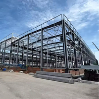 Estructura de Acero Galvanizado de Alta Calidad, Reciclable y Ecológica, Materiales de Acero para Almacenes con Certificación ISO9001