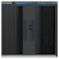 Diseños de Puertas Principales Prima, Entrada Automática, Vallas de Aluminio, Puertas, Puerta Moderna para Casa, Puerta Abatible para Villa, Escuela