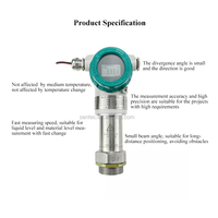 SENTEC SRL900 antidéflagrant 1cm haute précision réservoir de liquide d'huile compteur de niveau Laser capteur de transmetteur de niveau radar Laser