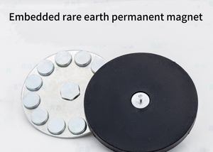 D25.2 * 6.6 N42 Ni enduit aimant Super puissant motif carré personnalisé aimant en caoutchouc clip de <span class=keywords><strong>ceinture</strong></span> 1mm bloc de feuille numéro de modèle N38 N52 - Product Image 6