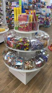 Ecobox 픽 앤 믹스 스낵 너트 곡물 캔디 매장 장비 라운드 선반/선반 - Product Image 3