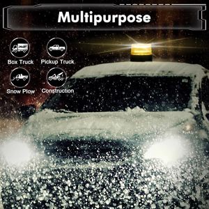 Baliza Estroboscópica LED Recargable por USB Amber ATLI |   Modos de Rotación de <span class=keywords><strong>Flash</strong></span> Seleccionables |   Vehículo Resistente para Autos/Camiones/Emergencias/Construcción - Product Image 2