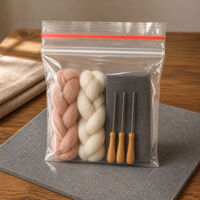 Sacs Ziplock en LDPE à fermeture éclair pour haricots, flocons d'avoine, granulés d'aliments pour oiseaux, aiguilles à roving, masques de snowboard, cire, planches de surf, combinaisons de plongée, tir à l'arc, bowling