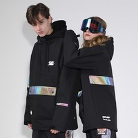 Nouvelle combinaison de ski pour couples, grande taille, imperméable, coupe-vent, séchage rapide, réfléchissante, à capuche, pour snowboard et ski, veste de ski coupe-vent d'hiver