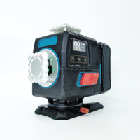Nouvelle version améliorée, niveau laser vert 4D à 16 lignes, télécommande, auto-nivelant, 360° °   Outil laser pour la construction de murs et de sols