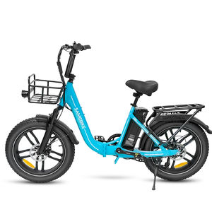 2024 SAMEBIKE Factory C05 Pro 20 ich Ebike 48V 13Ah batería 500W motor ciudad bicicleta eléctrica plegable con cesta delantera - Product Image 2